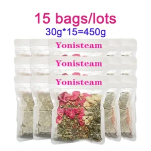 15 Packs Yoni Steam 100% Chinese Herbal Medicine Vaginal Detox Bath Vagina Care